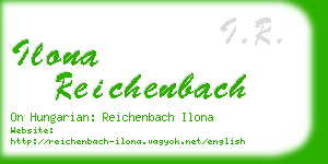 ilona reichenbach business card